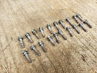 BMW 7 Series E38 91-04 4.4 M62TUB44 Engine Block Valley Pan Bolts Nuts • $80