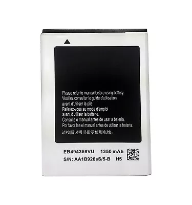 Samsung Galaxy Ace GT S5830i S5839i Replacement Battery EB494358VU • £6.99