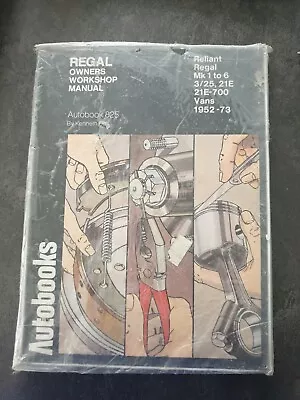  Reliant Regal Mk1-6 (& Supervan) Owners Workshop Manual 1952-1973 UNOPENED. • £100