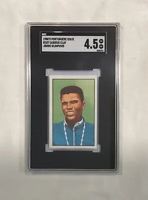 Cassius Clay Muhammad Ali 1980 Jogos Olimpicos #107 Portugal Sgc 4.5 (psa Pop 0) • $249.24