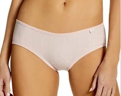 CALVIN KLEIN Ribbed Cotton Modal Barely Pink Hipster Panty Womens XS S M L XL • $10.42