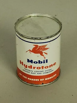 Mobil Motor Oil Can Full Mobil Hydrotone 1/2 Pint Socony • $19.99