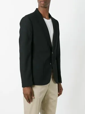 Maison Margiela AW17 Classic Blazer In Black Wool Size 46 - BNWT RRP £985 • $466.71