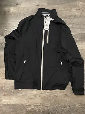 2023 Adidas Golf RAIN.RDY Waterproof Jacket Zip-Up Black Mens Large Retails $279 • $99.95