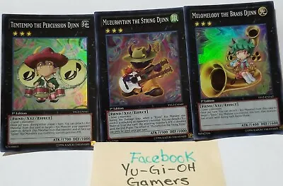 Yugioh Djinn Set Supers Light Played • $6.55