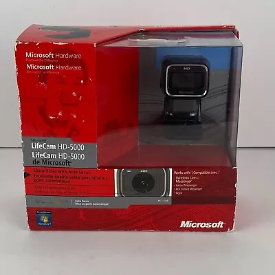 New Microsoft  Lifecam Hd-5000 Hd Webcam Camera • $30