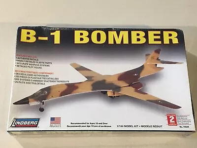 Lindberg B-1 Bomber Model Kit No 70544 1/144 Scale Aircraft Plane Jet • $11.99