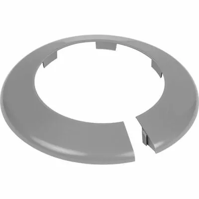 * Toilet Soil Pipe Cover / Collar - 4 Inch / 110mm Grey - Easy Fit  • £5.99