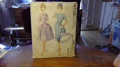 Vintage Dress Pattern Size 12 MCCalls No. 6147 • £2