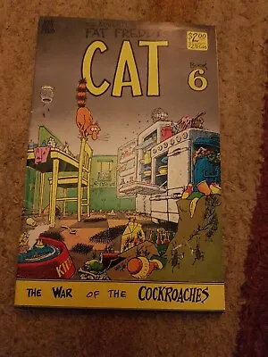 VGC The Adventures Of FAT FREDDY'S CAT Book 6 Rip Off Press 1986 • £15