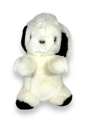 Gund White Rabbit Vintage Japan LUV ME Bunny Brown Ears Feet Rattle Plush 11  • $17.57