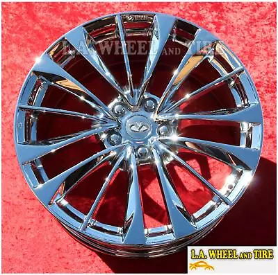 EXCHANGE Infiniti G37 Q60 Convertible OEM 19  Set Of 4 Chrome Wheels 73755 73756 • $1032