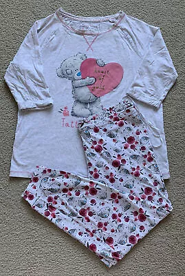 £16.96 • Buy M&S Marks And Spencer Tatty Teddy Womens Ladies Pajama Set Size 14UK 10US