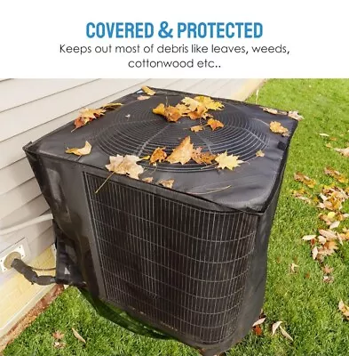 Full Mesh Air Conditioner Cover All Season Central AC Cover Outside • $28.99