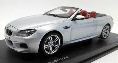 Paragon 1/18 Scale Diecast - 80432253656 BMW M6 Convertible Silverstone II • $173.99