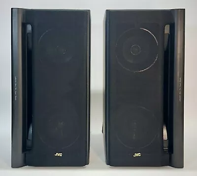 JVC  SP-MX77MTN SPEAKERS Work And Sound Great Has Some Cosmetic Issues See Pics • $34.99