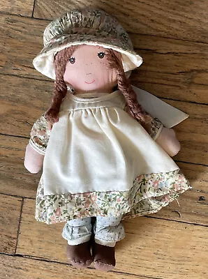 HOLLY HOBBIE Friend “HEATHER” 9  Stuffed  Cloth Rag Doll VINTAGE 1976 • $14.03