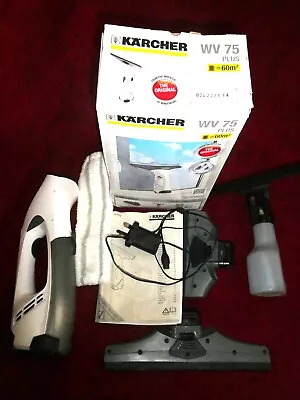 Karcher WV 75 PLUS Rechargeable Battery Driven Window Vacuum Cleaner • £35