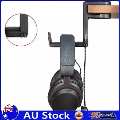 360° PC Gaming Headphone Headset Earphone Stand Hook Hanger Holder Desk Under AU • $14.62