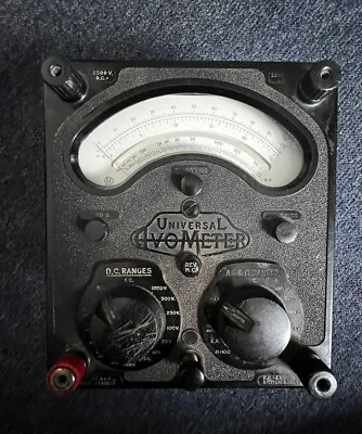 Vintage Universal Avometer - Model 8 - Untested • £29.99