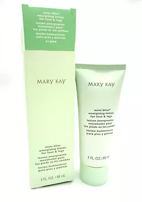 Mary Kay Mint Bliss Energizing Lotion For Feet And Legs 3 Fl Oz FREE SHIPPING • $11