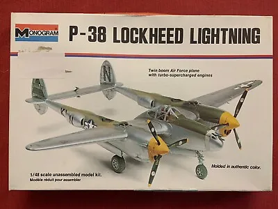 1:48 P-38 Lockheed Lightning Monogram    6848 • $20