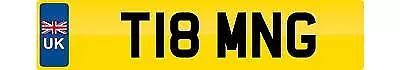 TIMING Private Reg Number Plate T18 MNG Cherished Registration WATCH CLOCK TIME • $620.43