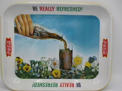 Coca Cola Vintage Serving Tray Be Really Refreshed • $11.50