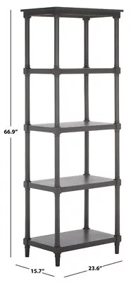 Safavieh Odessa 5 Tier Bookcase Reduced Price 2172721535 AMH5721A • $114