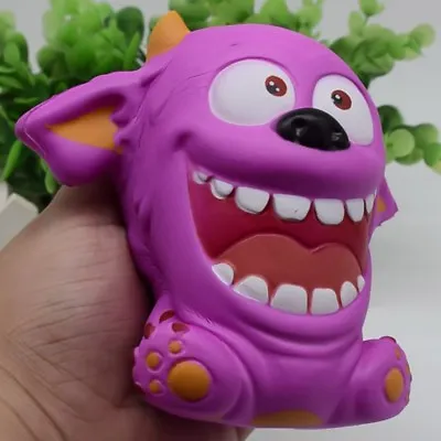 $13 • Buy Jumbo Squishes Squishy Slow Rising Purple Demon Head Monster Scented Gift Bag