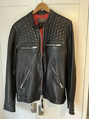 AllSaints Leather Jacket • £80