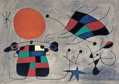10418.Decoration Poster.Home Wall Art Decor.Joan Miro Painting.Colorful • $45