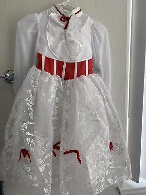 Disney Store Mary Poppins Dress NWT 5/6 Rare Kids Costume Play • $59