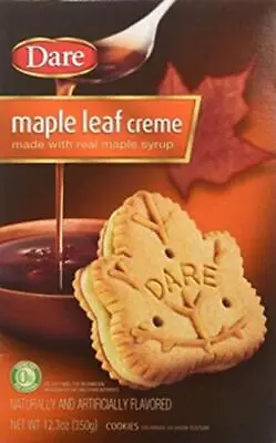 Dare Original Gourmet Maple Leaf Cream (Pack Of 2) 12.3 Oz Boxes   • $14.05