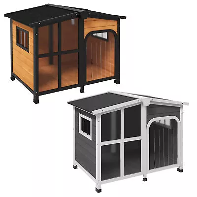 Wooden Dog House Outdoor With Removable Bottom For Large Sized Dog • $189.99