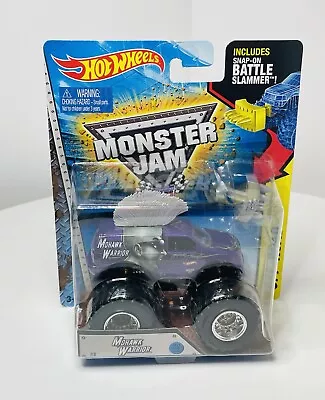 Hot Wheels Monster Jam 1:64 MOHAWK WARRIOR #8 W/Battle Slammer 2015 New • $21.99