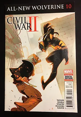 ALL NEW WOLVERINE 10 Civil War 2 V 1 Old Man Logan AVENGERS X MEN X 23 NYX • £3.21