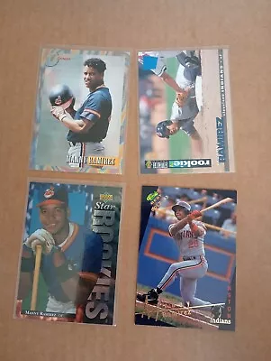 4 Ct Lot Of Manny Ramirez Cards Indians • $2.49