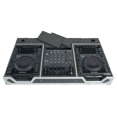 Pioneer CDJ & 12  Mixer DJ Coffin Flight Case CDJ2000 / DJM900 Gemini CD Player • £343.50