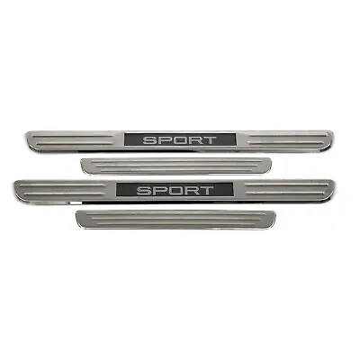 Door Sill Scuff Plate Illuminated For VW Atlas Cross Sport 2020-2024 Sport Steel • $109.99