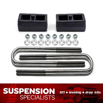 1.5  Rear Lift Kit For 2011-2018 Ford F250 Super Duty 4X4 Blocks W/ U-bolts • $135.13