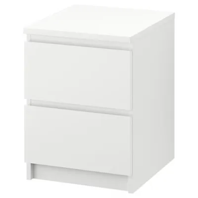 Bedside Tables Drawers Side Table - White • $120