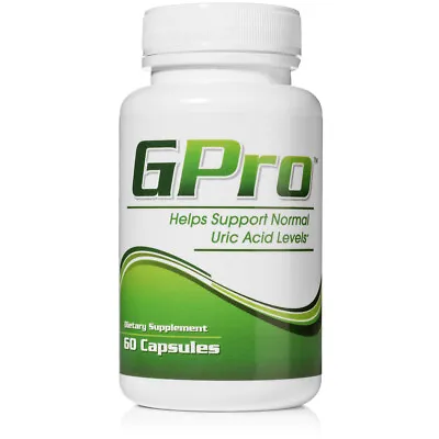 $24.97 • Buy GPro Uric Acid Support Formula Support Healthy Uric Acid Levels – 60 Capsules