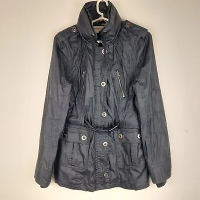 Marks And Spencer Indigo Collection Women's Coat Jacket Blue Size Uk 10 • £9.99