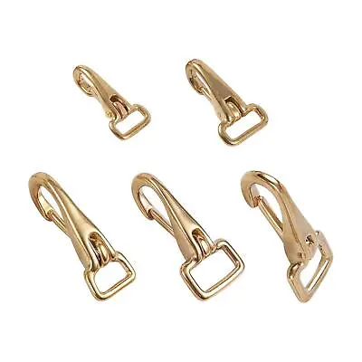 Solid Brass Lobster Clasps Replacement For DIY Purse Bag Making Crafting • £4.62