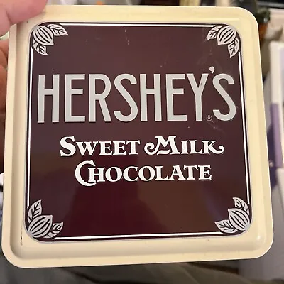 HERSHEY'S SWEET MILK CHOCOLATE TIN 1912 Vintage Edition #1/wrappers 1990 • $9.98