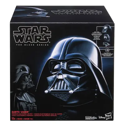 [IN HAND] Black Series Star Wars Darth Vader Electronic Replica Helmet. NEW • £172.43