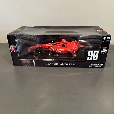 2019 INDY 500 Marco Andretti Mario's 50th Anniv 1969 Win Greenlight Diecast 1:18 • $199.99