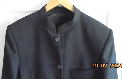 Chinese Tailor Two Piece Blue Stylish Suit 44/33 (Nehru Jacket) 36/29 (Trousers) • £19.99