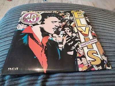£5 • Buy Elvis 40 Greatest Hits- Special Pink Pressing Vinyl Lp X2
